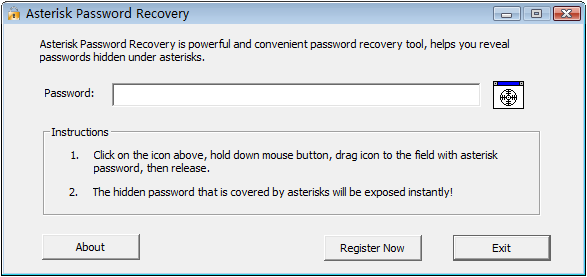 Asterisk Password Recovery