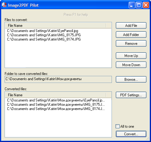 Image2PDF Pilot