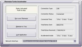 Shareaza Turbo Accelerator