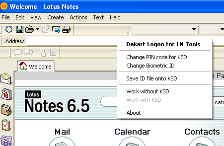 Dekart Logon for Lotus Notes