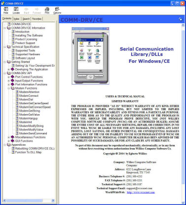COMM-DRV/CE Standard Edition
