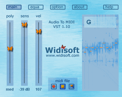 Audio To MIDI VST (MAC)