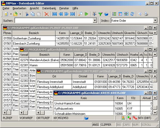 Geodaten German Admin