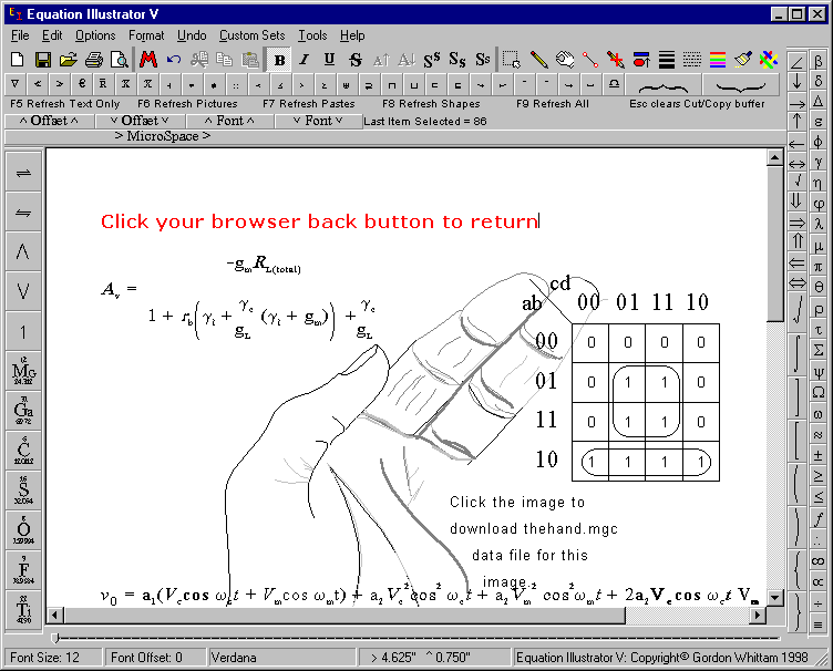 Equation Illustrator V