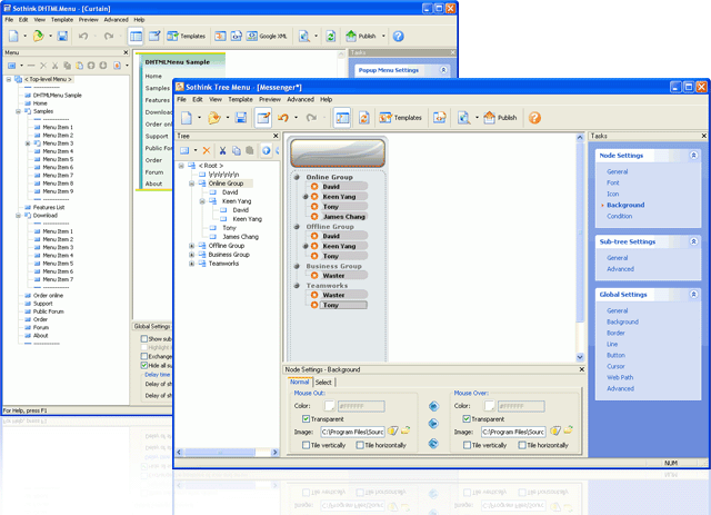 Sothink DHTML Menu Suite