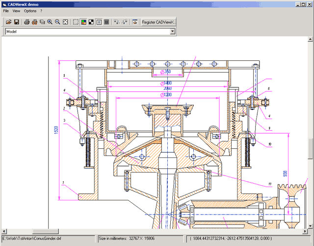 CADViewX: ActiveX for DWG, DXF, PLT