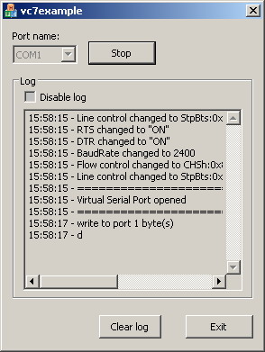 Serial Port Sniffer ActiveX Control