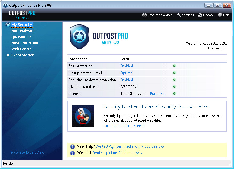 Agnitum Outpost Antivirus Pro