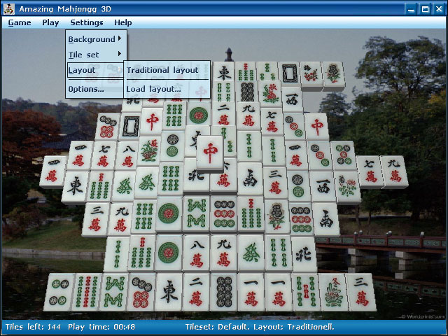 Amazing Mahjongg 3D