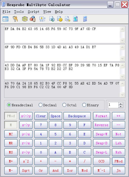 Hpmbcalc Hex Calculator