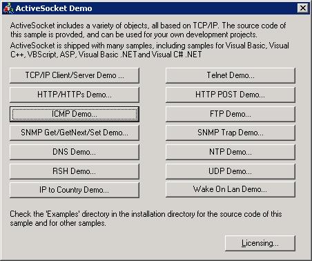 ActiveSocket Network Toolkit