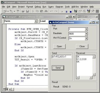 ActiveComport Serial Port Toolkit