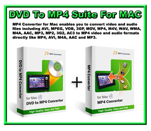 DVD To MP4 Converter Suite For Mac