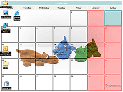 Chameleon Calendar