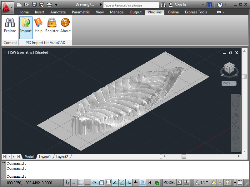 PIX Import for AutoCAD