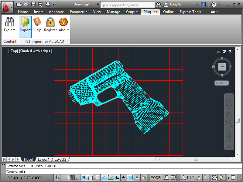 PLT Import for AutoCAD