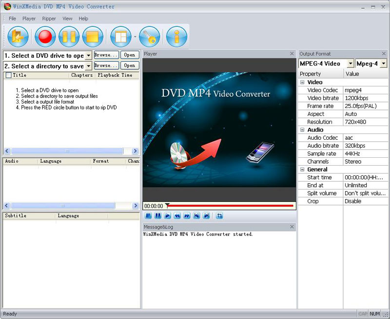 Able DVD MP4 Video Converter