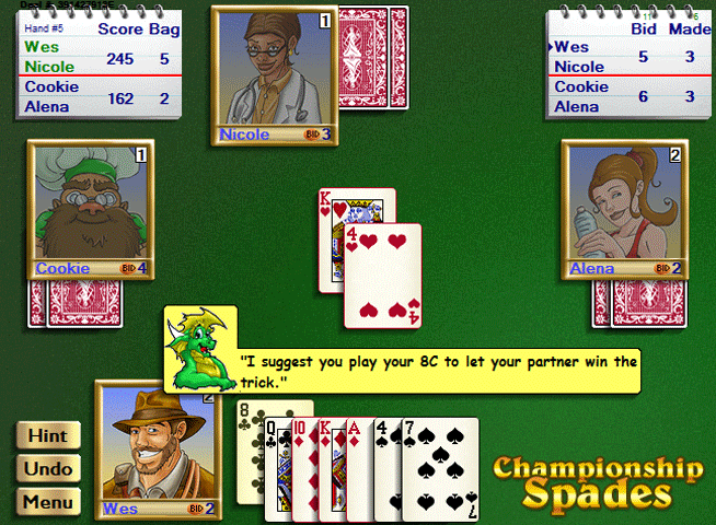 Championship Spades for Windows