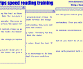 Key words perception Speed reading