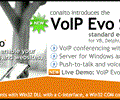 VoIP SDK with DLL, OCX/ActiveX, COM, C-interface and .NET for Windows and Linux