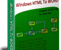 Windows HTML To WORD 2009