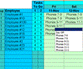 Easy Task Schedules with Excel