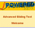 Advanced Sliding Text Software