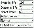 Blood Pressure Tracker for Pocket PC