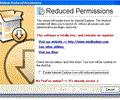 Reduced Permissions