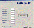 Axmata Lotto number generator