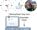 Skinny Clock