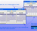 Tray Calendar - MicroCalendar