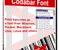 IDAutomation Codabar Font Advantage