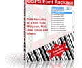 USPS and Intelligent Mail Barcode Fonts