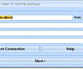 MySQL Export Table To Text File Software