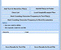 Character (Letter) Frequency Count Software