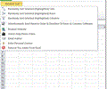 Excel Random Sort Order of Cells, Rows & Columns Software