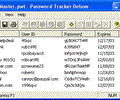 Password Tracker Deluxe