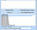 MS Word Split (Divide, Save) Pages Into Separate Files Software