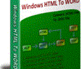 Windows HTML To WORD