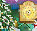 7art Snow Clock ScreenSaver