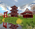 Japanese Garden 3D Screensaver