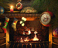 Fireside Christmas 3D Screensaver