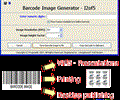 Interleaved 2of5 barcode prime image gen