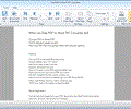 Free PDF to Word TXT Converter