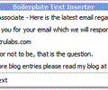 Boilerplate Template Text Inserter