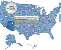 US and Counties Map Locator