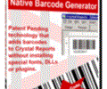 Barcode Generator for Crystal Reports